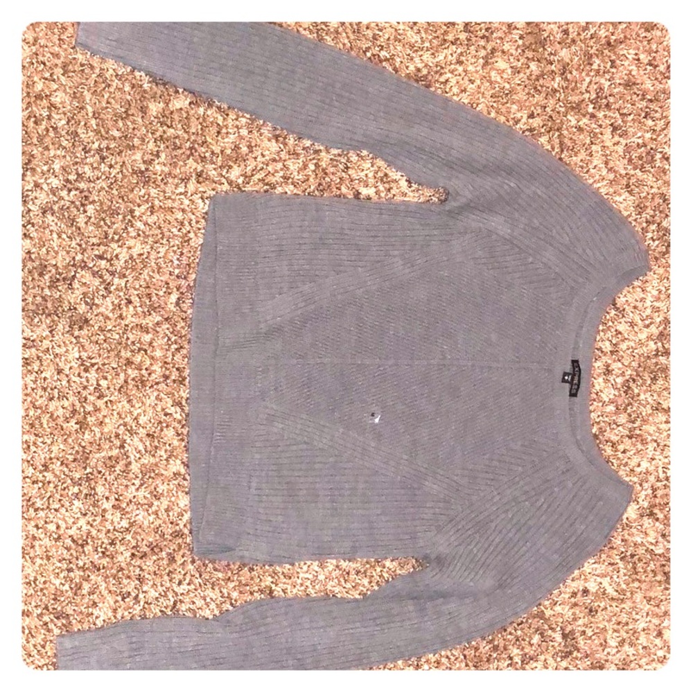 Cropped Express sweater